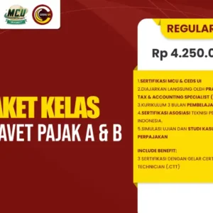 Pelatihan Pajak Brevet A&B Kelas REGULER